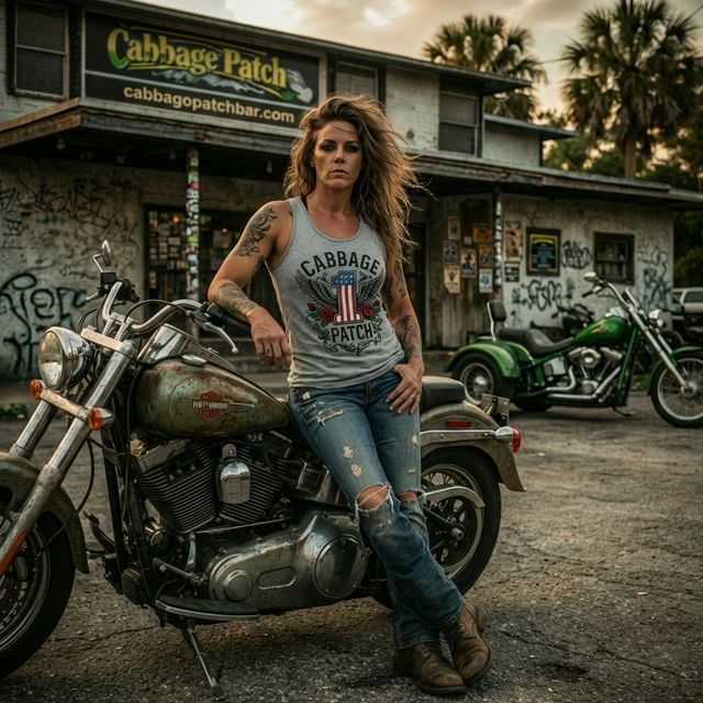 Cabbage Patch “Number One” Patriotic Razorback Tank – Gray Edition