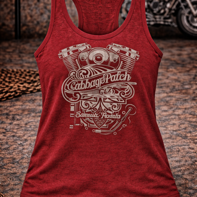 Cabbage Patch V-Twin Racerback Tank